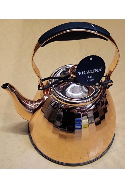 MOHAMED Tea Kettle VL-TK02 Vicalina GOLD 1.5L with Handle