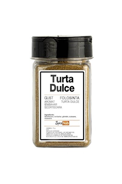 Spicehub Mix Turta dulce, condiment 100% pentru turtă dulce și deserturi aromate, 75g