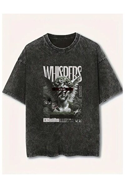 Weekeep Printed Unisex Vintage Washed T-Shirt