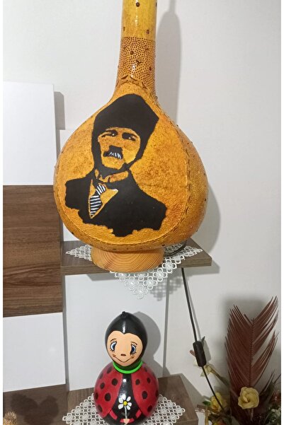 serce ATATÜRK Görselli Su Kabağı