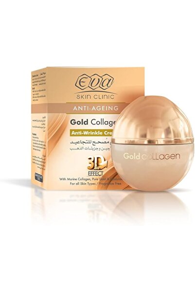 EVA Face Cream Anti-Wrinkle with Collagen and Gold Particles, 50 ml