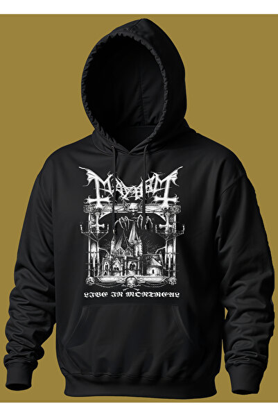 BUTSHIRT Bu T-Shirt'Mayhem - Live in Montreal' Printed Slim-Fit Sweatshirt