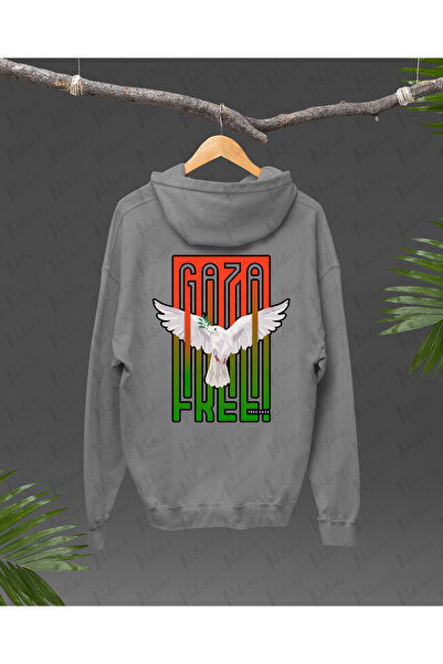 Nulivez Palestine, Gaza Design Back Printed, High Quality Unisex Oversize Hoodie