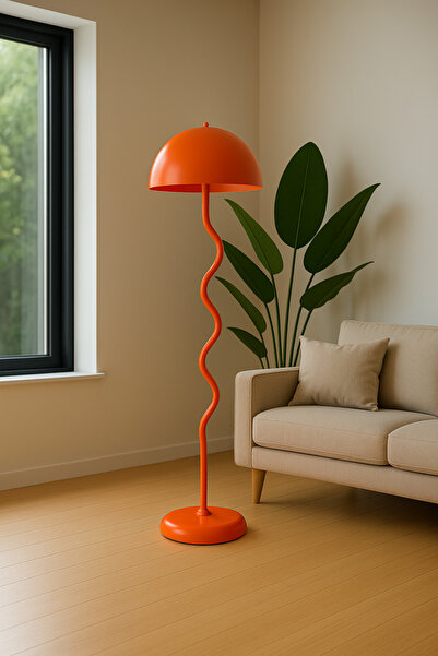 Vinner Plus WaveLine Turuncu Zig Zag Formlu Metal Lambader