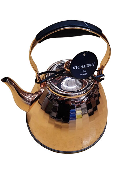MOHAMED Tea Kettle VL-TK02 Vicalina GOLD 1.5L with Handle