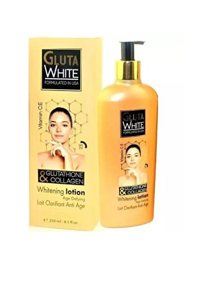 Gandour Gluta white Glutathione and Collagen Whitening Lotion age defying 250ml