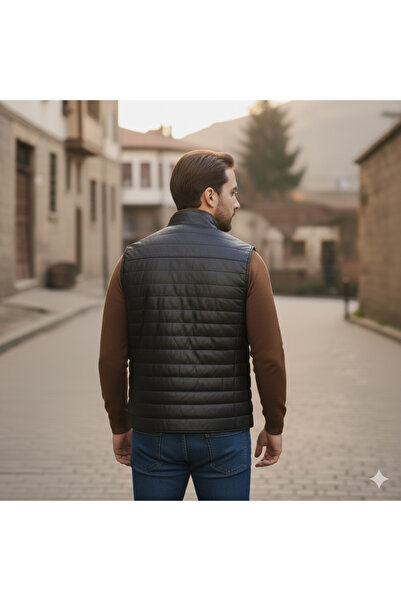 SNR piele de miel autentică haină din piele pentru bărbați vestă din piele naturală piele moale