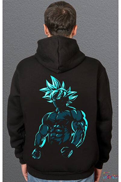 Bumeta Μπλουζάκι με κουκούλα Beast Goku Anime Strong Body Building Unisex με ...