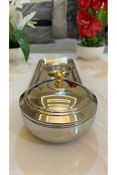 Palaces Date set, silver nickel and two-tone nickel and silver chrome - 4 pieces