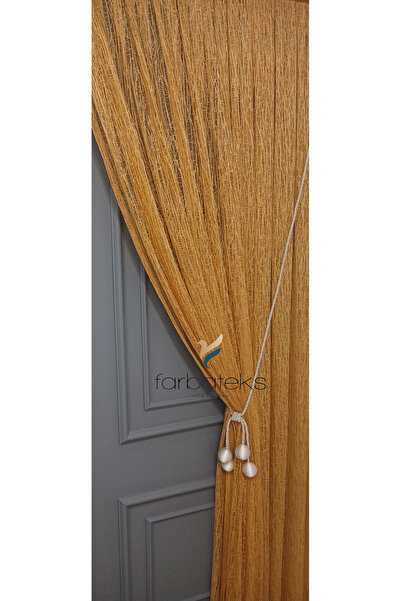 farbateks Mustard Yellow Broken Glass Right Single-Winged with a Topknot 3 Layers Pleated Tulle