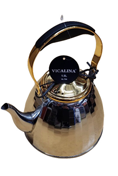 MOHAMED Tea Kettle VL-T06 Vicalina GOLD 1.5L with Handle