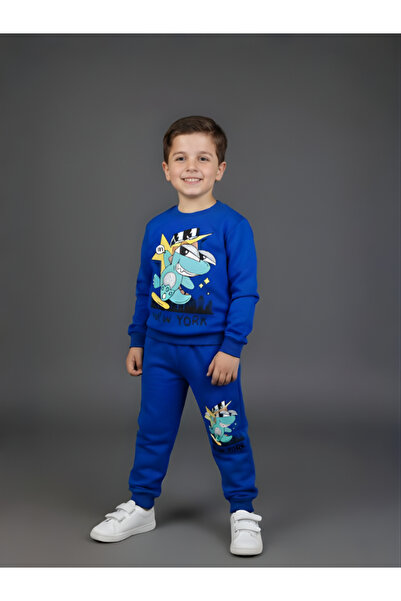 MİLANO KİDS موسمي طقم بدلة رياضية للأطفال