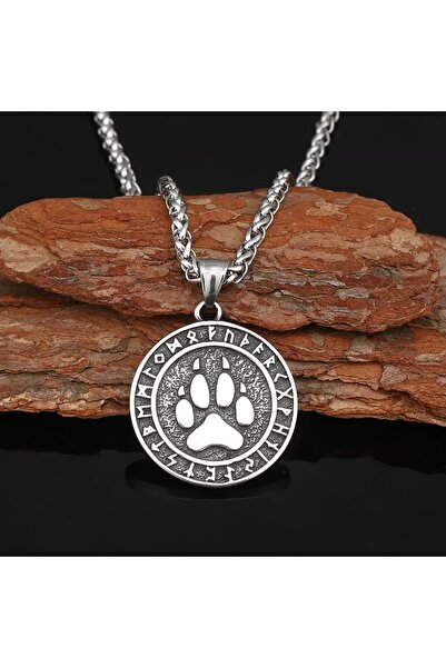 Viking Norse Mythology Valknut Design S+ Quality 316L Stainless Tarnish Free Steel Necklace