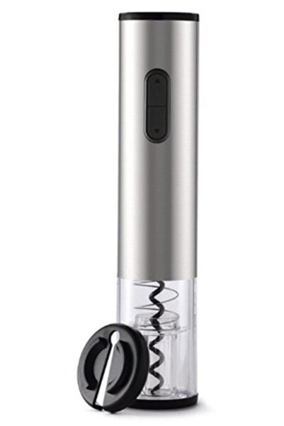 LILY Electric corkscrew for wine bottles with seal removal device Silver