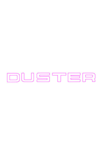 Oracal Duster hood and body sticker, 30 x 3.2cm, pink