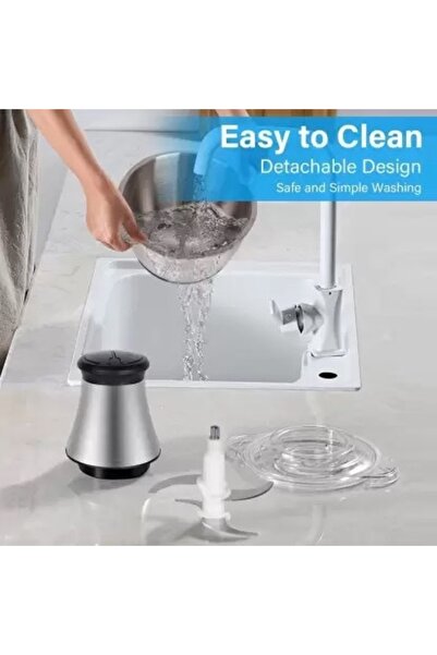 MOHAMED Kitchen Expert Electric Chopper Stainless Steel 220 W