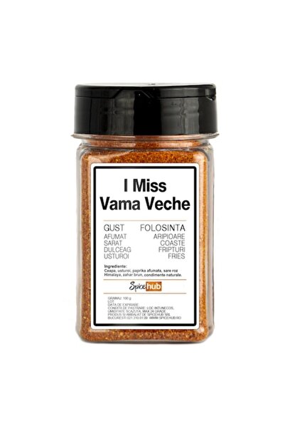 Spicehub Mix I Miss Vama Veche, condiment 100% pentru burgeri, carne și legum...