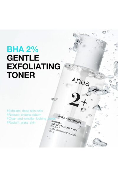 Anua Heartleaf ANWA Gentle BHA 2% Exfoliating Toner, 150 ml