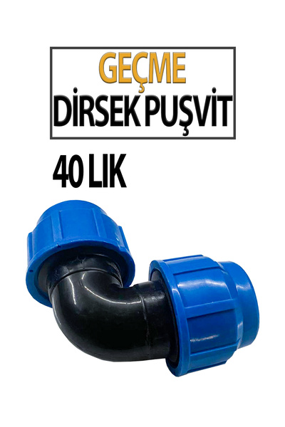 Ersusan Puşvit 40' Elbow Connector – Durable Pipe Connection