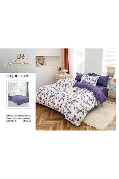 FIONNA.RO Superior Satin Cotton Bed Linen - Twigs