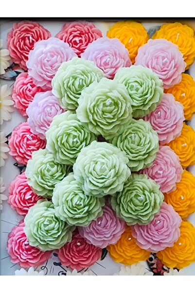 AEC PEMBE ŞAKAYİK MUM (KUTUSUZ) 10 ADET