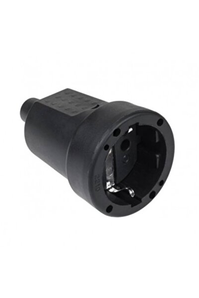 ElectroAZ Schuko rubber coupler 220V/16A