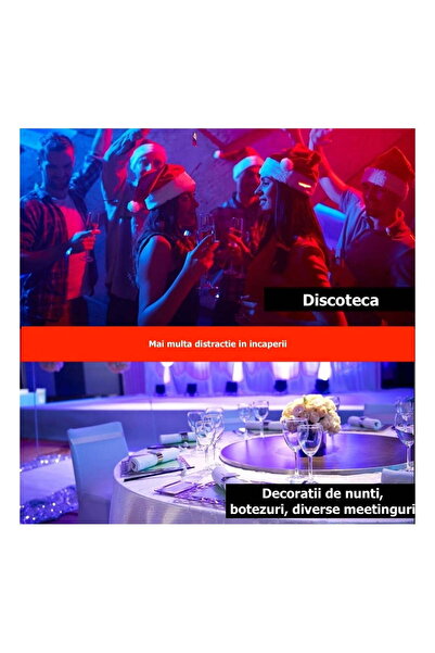 ElectroAZ 20W RGBW LED projector, Android, iOS, Bluetooth