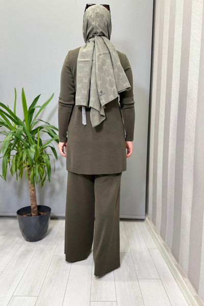 MISS DALIDA Khaki Tunic T26K-6001 (T26K-7001)