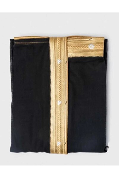 mm مشلح رجالي اسود على خط ذهبي