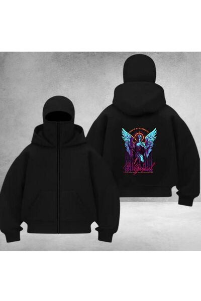 Weekeep Ζακέτα Unisex Balaclava με τύπωμα