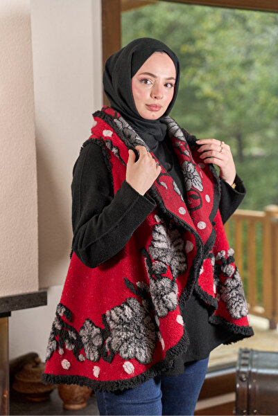 Ranasubaşı Felt Vest - Red