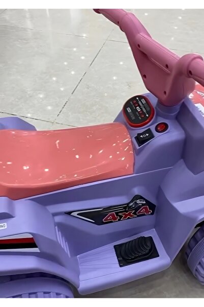 My modern game Electric Jeep-shaped 6V ride-on car with pedals, music, and attractive colors