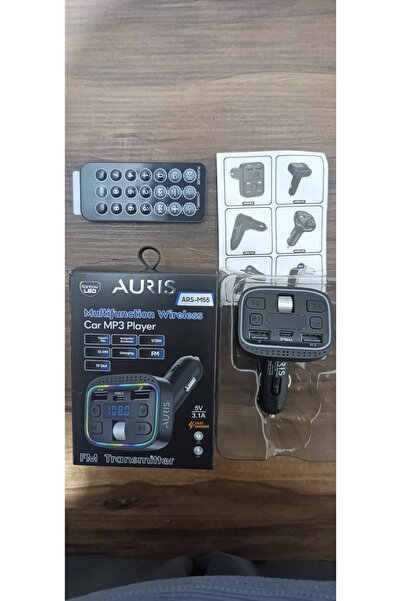 Auris MULTİFUNCTİON WİRELESS CAR MP3 PLAYER+FM 5 AM/31,A HIZLIŞARJ ÇIKIŞI
