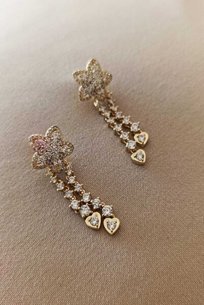 UTOPIAN Sallantılı Çiçek Küpe