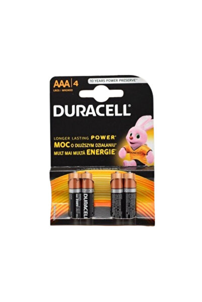 ElectroAZ Αλκαλικές μπαταρίες Duracell R3 AAA 4 τεμάχια