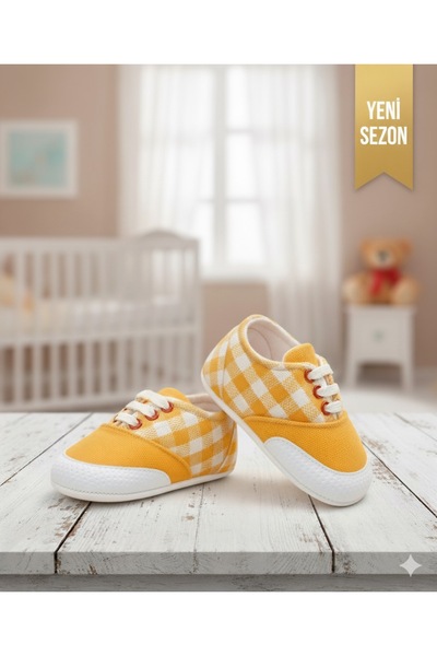 Baby Pattini Ekose Canvas