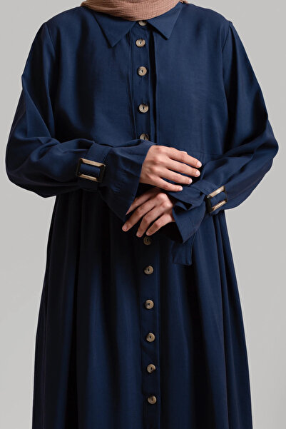 Lemaye Φόρεμα Allerli Modal Trench - Ναυτικό μπλε