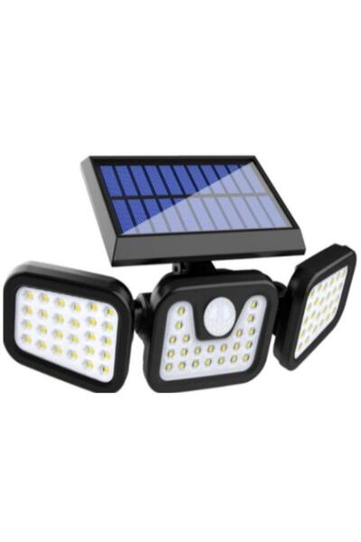 naniland.ro Lampa Solară cu LED Reglabil Senzor Crepuscular Senzor de Mișcare