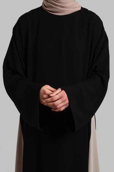 Emare فستان أسويد مزين - أسود
