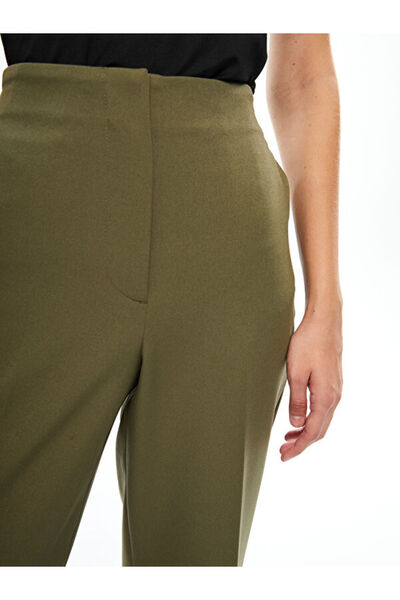 LC Waikiki Wide Leg Women's Trousers with Elastic Waist