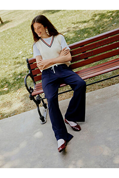 LC Waikiki Women's Trousers with Elastic Waist