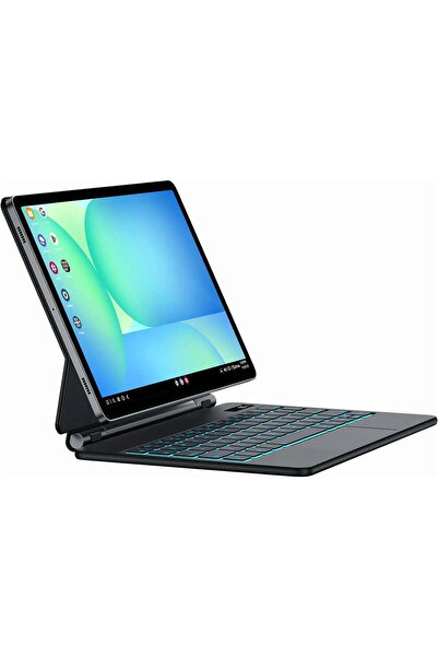 HYX Magic Keyboard Case for Samsung Galaxy Tab S10 Lite/S10 FE/S9 FE/S9/S8/S7 - 10.9/11" Backlit Trackpa