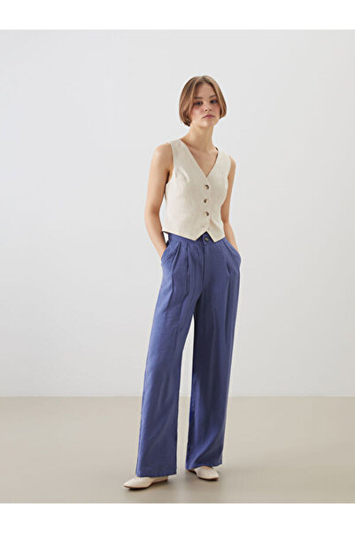 LC Waikiki Women's Trousers with Elastic Waist