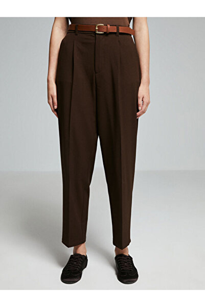 LC Waikiki Waist Belted Loose Fit Women's Trousers