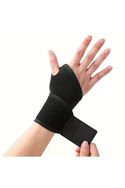 Eco Lounge Adjustable Support Hand Brace - Right & Left Hand Compatible, Suitable for Sports and Daily Use