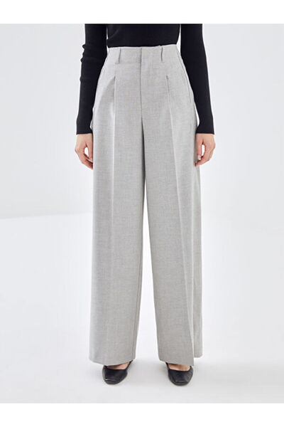 LC Waikiki Loose Fit Wide Leg Women's Trousers