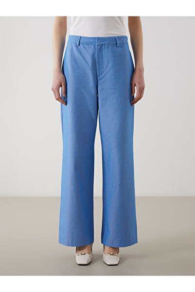 LC Waikiki Standard fit linen look women's pants