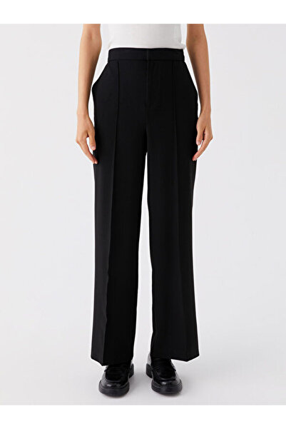 LC Waikiki Standard Fit Straight Wide Leg Women's Trousers