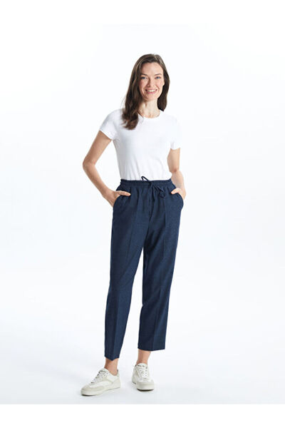 LC Waikiki Women's Trousers with Elastic Waist