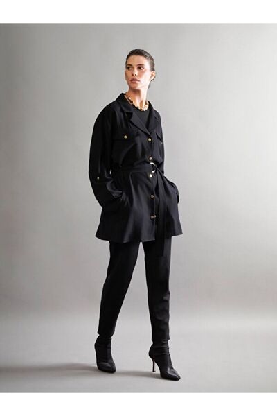 LC Waikiki Plus Size Elastic Waist Women's Trousers